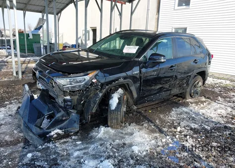 2021 Toyota Rav4 Hybrid Xle from USA, damaged, VIN 4T3RWRFV1MU031059